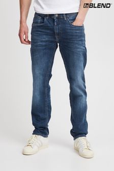 Blend Regular Denim Jeans In Twister Fit With Vintage Finish