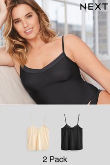 Black/Nude Cami Two Pack (759773) | ₪ 89