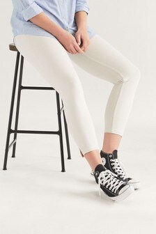 Leggings raccourcis en jersey