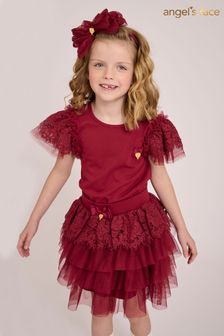 Angels Face Red Kamma Tibetan Lace Trim Skirt (760934) | 46 € - 50 €