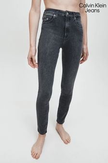 Calvin Klein Jeans Grey Ckj 010 High Rise Skinny Jeans (761031) | SGD 123