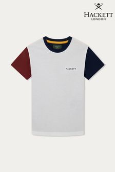 T-shirts Hackett Kids blancs (761458) | €23
