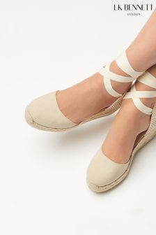 L.K.Bennett Natural Maureene Casual Sandals