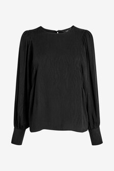 Chemisier à manches volumineuses