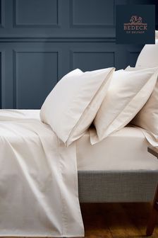 Bedeck of Belfast Natural Bob 600TC Egyptian Fitted Sheet (762602) | 77 € - 107 €
