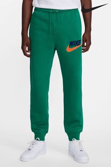 Nike Green Club Fleece Brushed-Back Fleece Joggers (763185) | €41