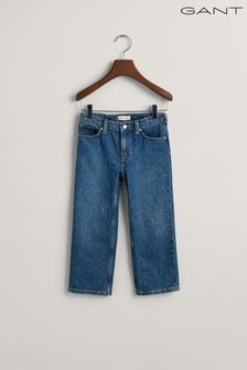 Niebieskie jeansy Gant o luźnym kroju (764648) | 190 zł