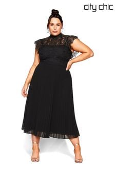 City Chic Black Livia Dress (765030) | €46