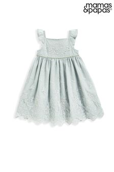 Mamas & Papas Blue Lace Dress (765288) | CA$106