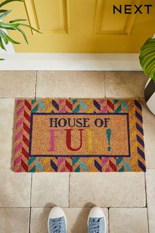 Multi House Of Fun Doormat (765311) | 69 QAR - 118 QAR