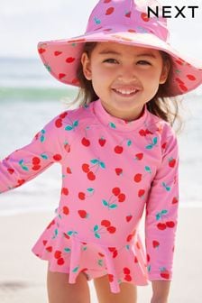 Pink Cherry Swim Hat (3mths-10yrs) (765328) | kr150 - kr190
