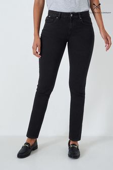 أسود - Crew Clothing Straight Jeans (766668) | 327 د.إ