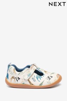 白色 - 丁字帶學步皮鞋 (768224) | HK$262