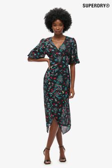 Superdry midi dress cheap