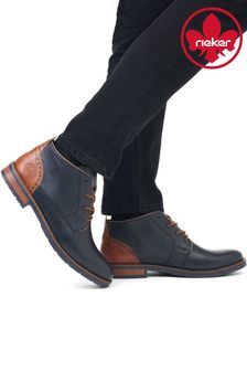 Rieker男士藍色繫帶靴 (769293) | NT$4,200