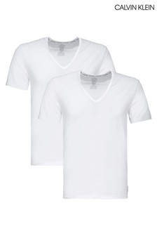 Calvin Klein Modern Cotton V-Neck T-Shirts 2 Pack (769409) | 40 €
