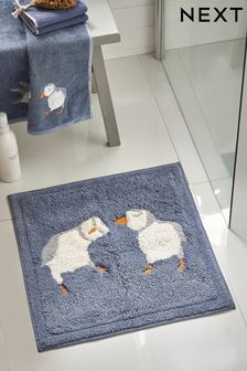 Blue Puffin Shower Mat (769899) | AED62