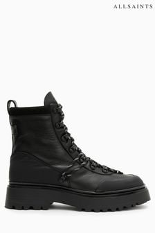 AllSaints Black Ker Boots (769949) | SGD 482