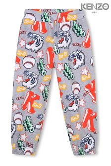 Серые детские спортивные брюки с логотипом Kenzo Kenzo (771575) | €80 - €97