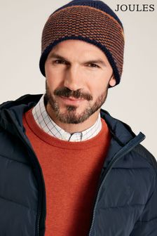 Joules Ashington Navy Knitted Beanie Hat (771767) | 31 €