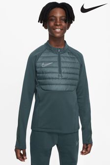 Temno zelena - Nike majica Therma-fit Training Drill (772199) | €25