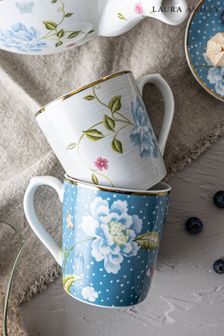 Laura Ashley Set of 2 Cream Heritage Collectables Mugs (773873) | 30 €
