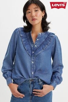 Levi's® In Patches 2 Carinna Blouse Denim Shirt (774135) | $111