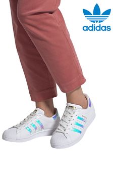 Weiß-blau - adidas Originals Superstar Turnschuhe (775469) | 114 €