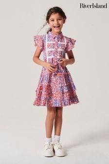 River Island Girls Print Dress (777184) | BGN71 - BGN90