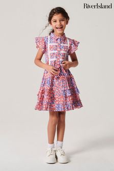 River Island Girls Print Dress