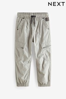 Light Grey Lined Cargo Trousers (3-16yrs) (779304) | €24 - €30