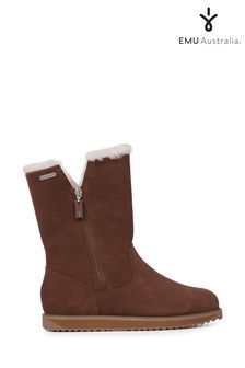 EMU Australia Oak Waterproof Suede Sheepskin Lined Ankle Boot (779973) | €108