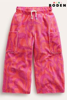 Boden Pink Printed Towelling Cargo Shorts (780170) | €17 - €20