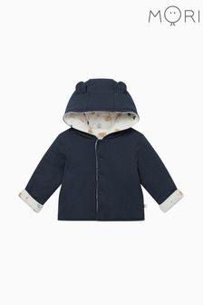 MORI Bear Blue Ribbed Reversible Jacket (780342) | €56