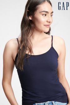 Gap Navy Fitted Scoop Neck Camisole (782202) | kr150
