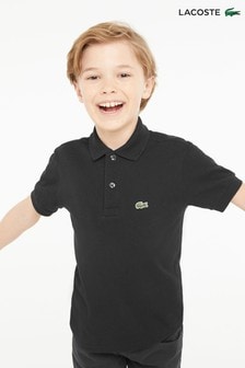 שחור - חולצת פולו קלאסית של Lacoste® לילדים (782540) | ‏163 ₪ - ‏256 ₪