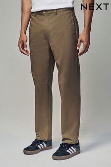 Светъл телесен цвят - Правилно вталяване - Utility Chino 100% Cotton Trousers (783702) | BGN68