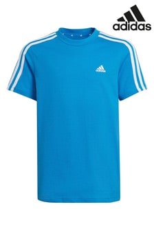 Azul - Camiseta con diseño de 3 rayas Essential de Adidas (783890) | 18 €