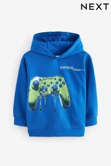 Cobalt Blue Controller Graphic Hoodie (3-16yrs) (784477) | $34 - $43