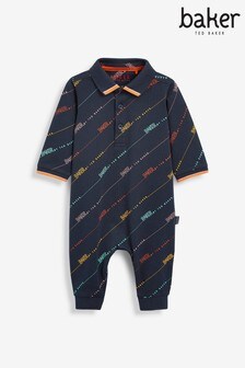 Baker by Ted Baker Baby Boy Stripe Romper