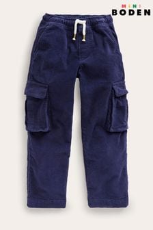 Boden Blue Cord Cargo Trousers (787433) | $51 - $59