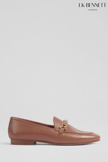 LK Bennett Adalynn Leather Snaffle Loafers (788292) | $472