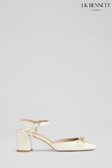 LK Bennett Patent Leather Ankle Strap Courts (788414) | €428