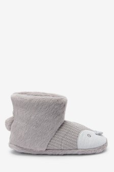 Chaussons style bottines