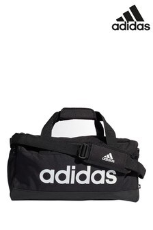 adidas Black Small Linear Duffle Bag (790725) | $35