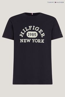 Tommy Hilfiger Blue Big & Tall Collegiate Logo T-Shirt (790741) | €41.50