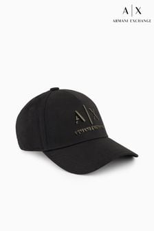 Armani Exchange Logo Detail Black Cap (791065) | 414 SAR