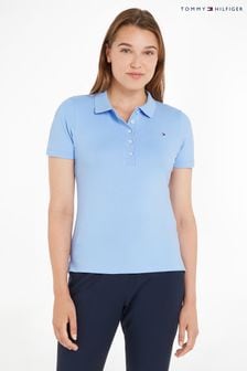 Синяя рубашка поло из пике Tommy Hilfiger 1985 (791236) | €49