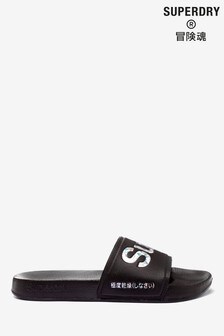 Claquettes Superdry noires