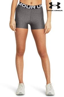 Szary - Under Armour Womens Heat Gear Hg Authentics 8 Inches Shorts (792139) | 160 zł